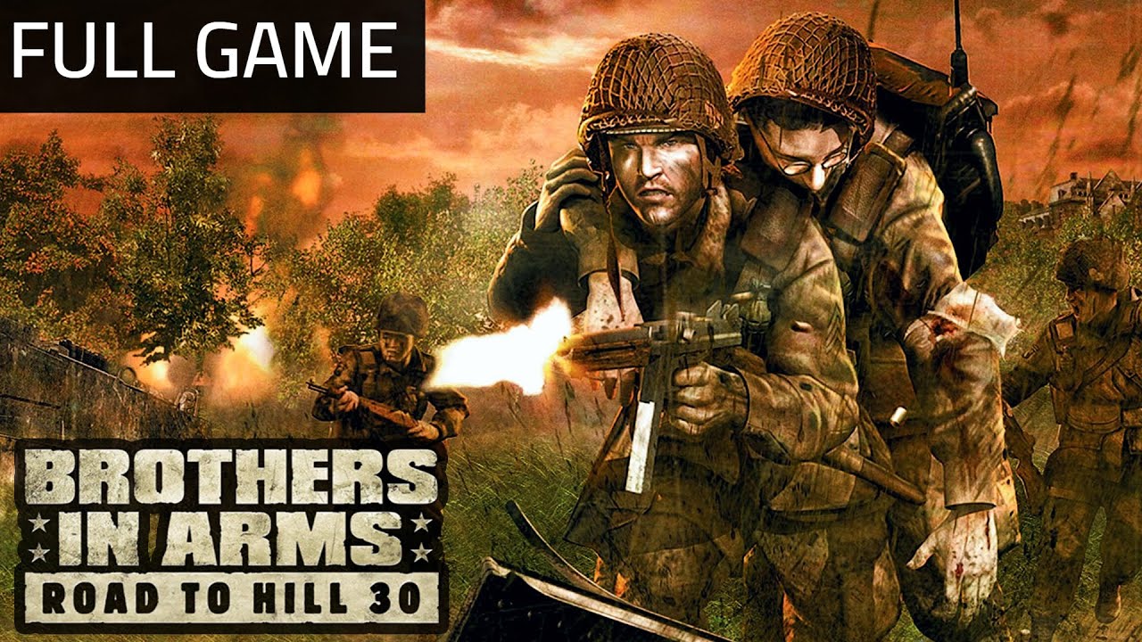 Brothers in Arms Road to Hill 30 FULL Game Walkthrough - All Missions