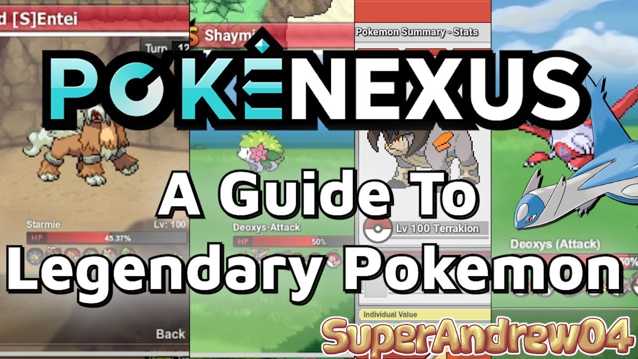 PokeNexus (prev. Pokemon Planet) - A Guide To Legendary Pokemon