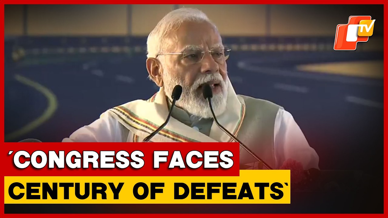 PM Modi: Congress Losing Elections, Poised For Century Of Defeats