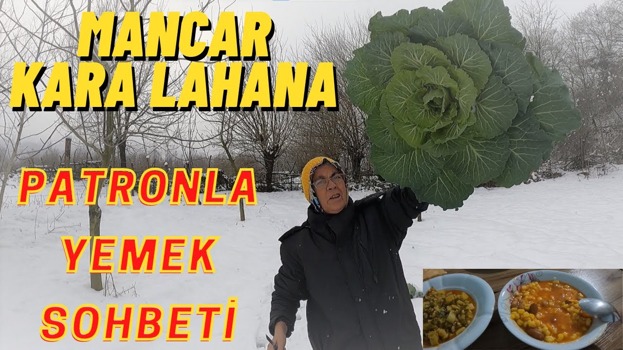KARDA KARA MANCAR LAHANA KEYFİ