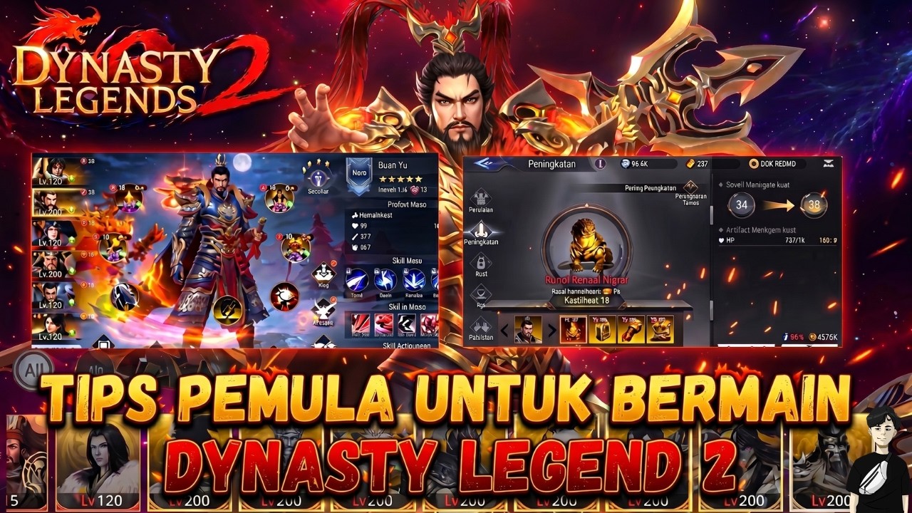 TIPS PEMULA!! GAME DYNASTY LEGEND 2 PART 1|Dynasty Legend 2