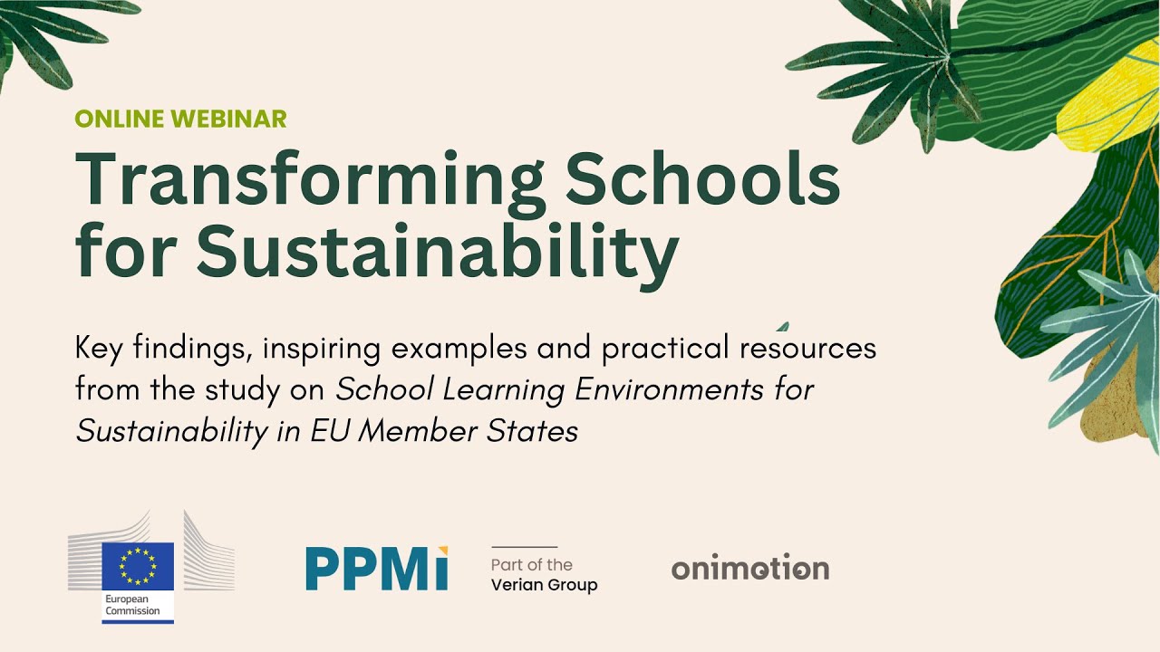 Transforming Schools for Sustainability | School Learning Environments for Sustainability in EU
