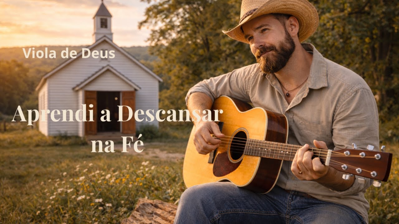 Aprendi a Descansar na F&eacute; | Moda de Viola Gospel | Viola de Deus