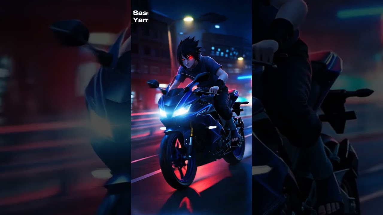 What If Naruto Characters Had Motorcycles? 🔥 | Epic Anime Ride Edit #shorts #naruto #anime #bike