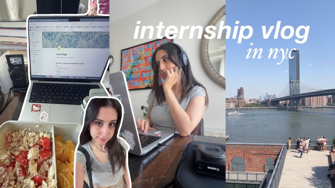 day in my life as a MARKETING INTERN in NYC