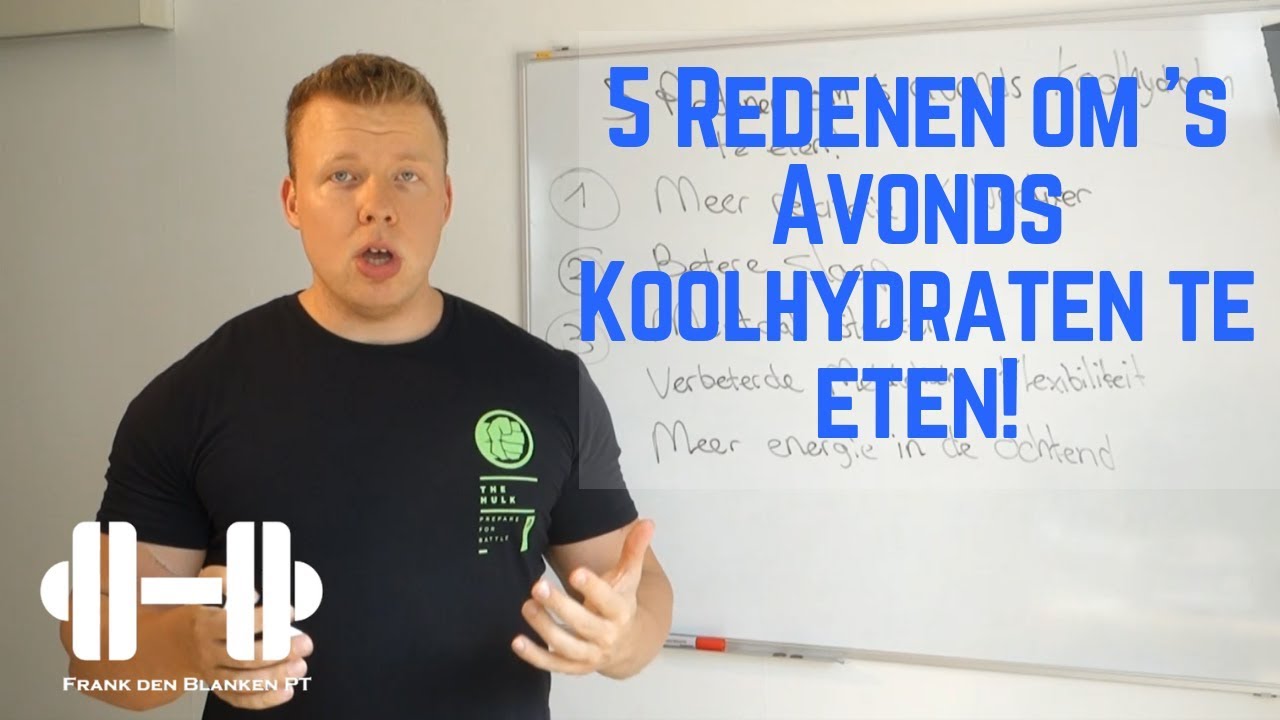 5 Redenen om 's avonds koolhydraten te eten