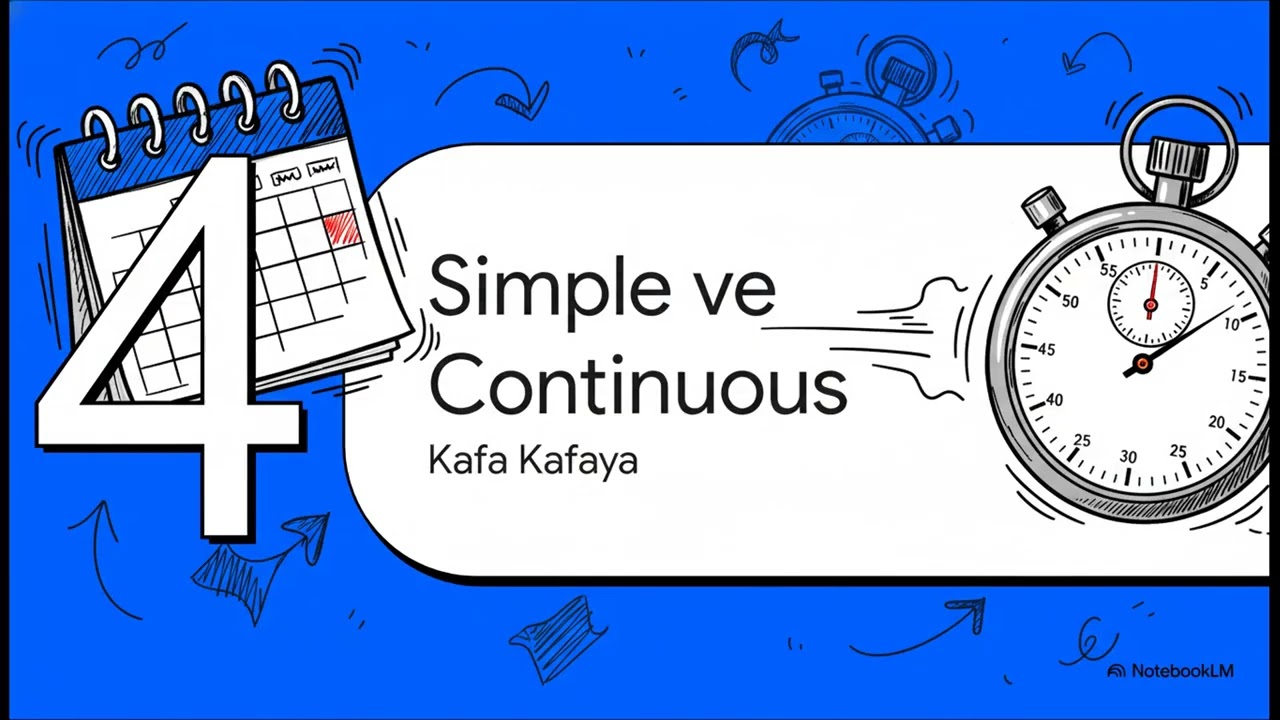 İngilizce: Present Simple ve Present Continuous Arasındaki Fark