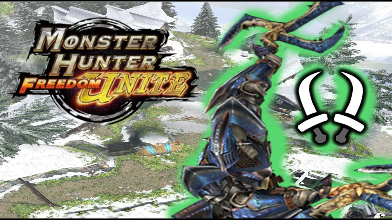 【MHFU】Los mejores sets para las Espadas Dobles!!