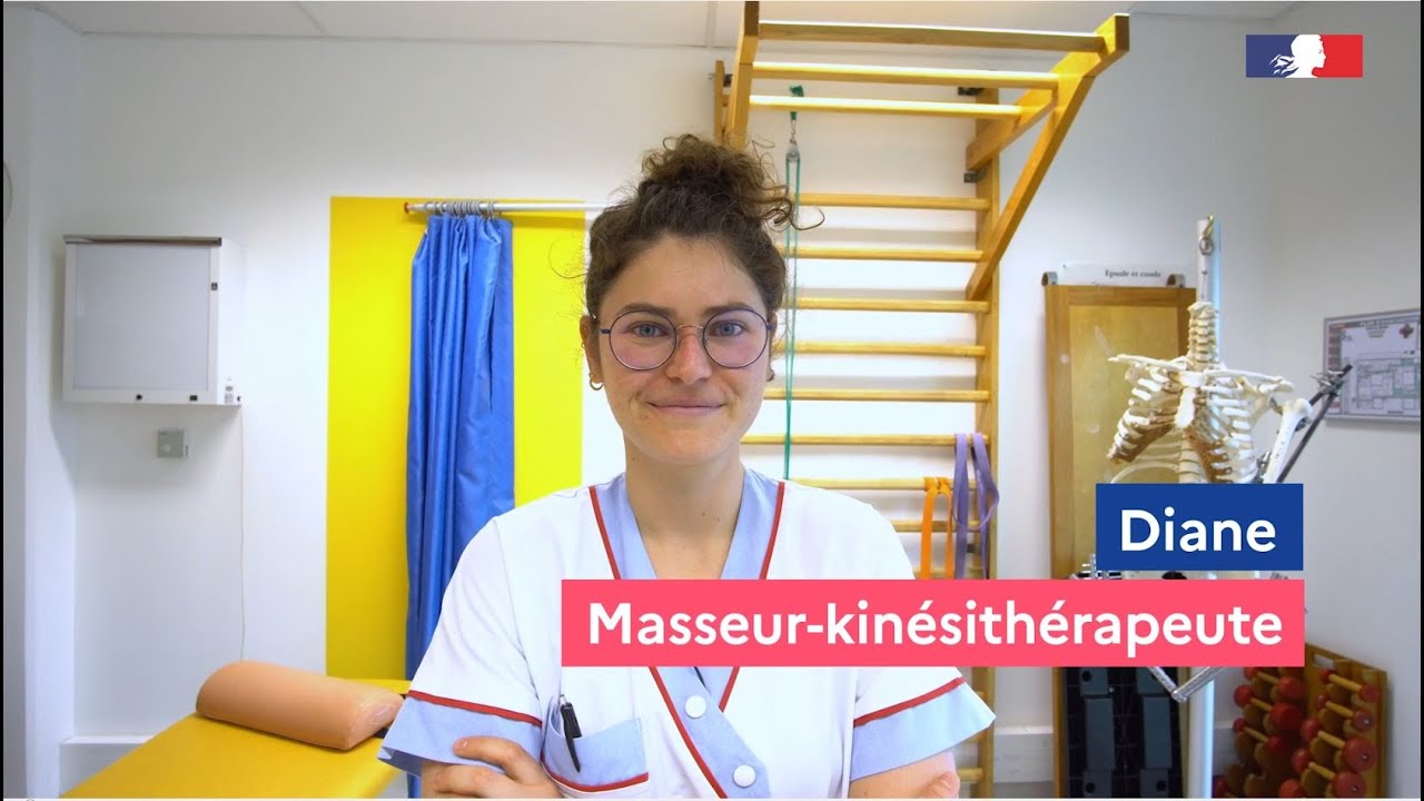 Interview de Diane masseur kiné à l'HIA Begin
