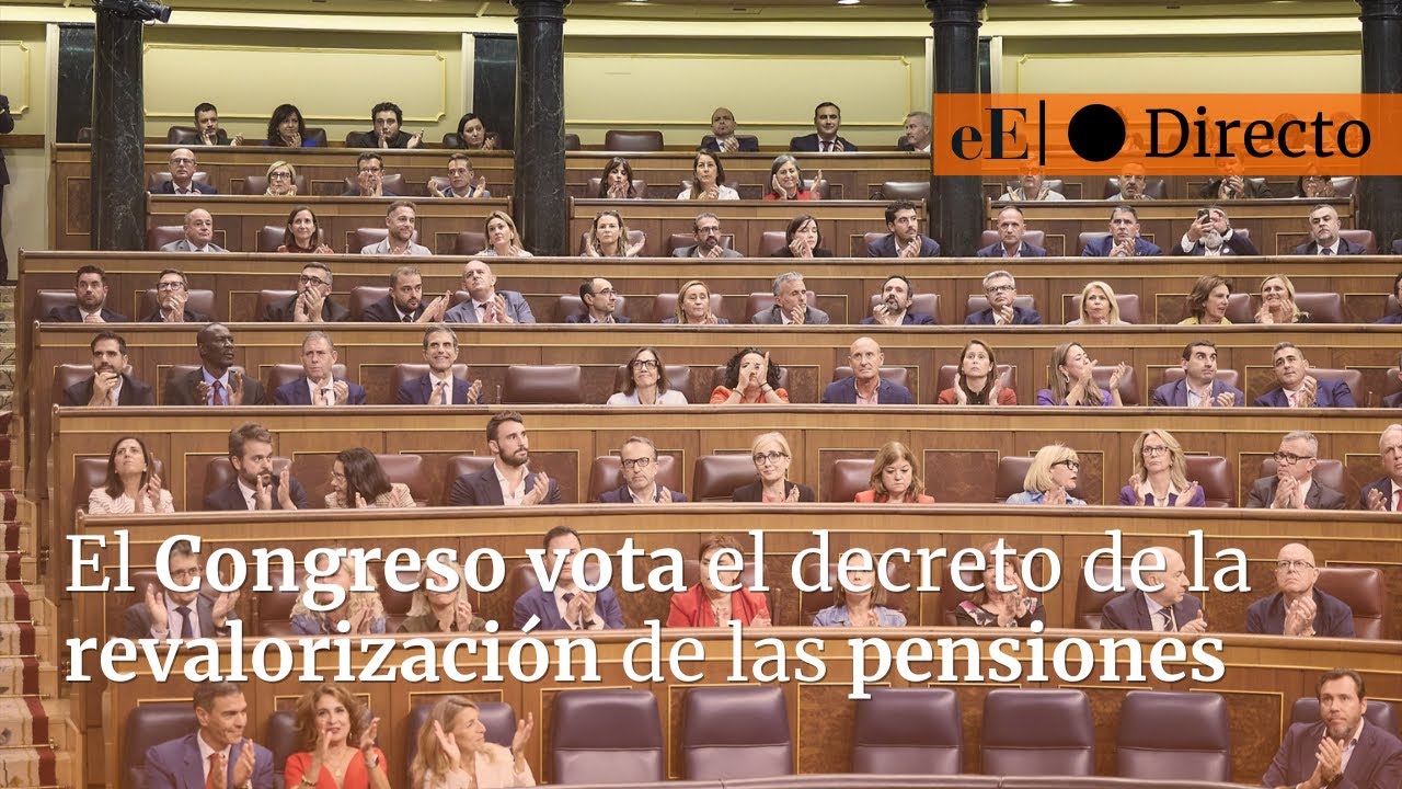 DIRECTO 🔴| El Congreso vota el decreto de la revalorización de las pensiones