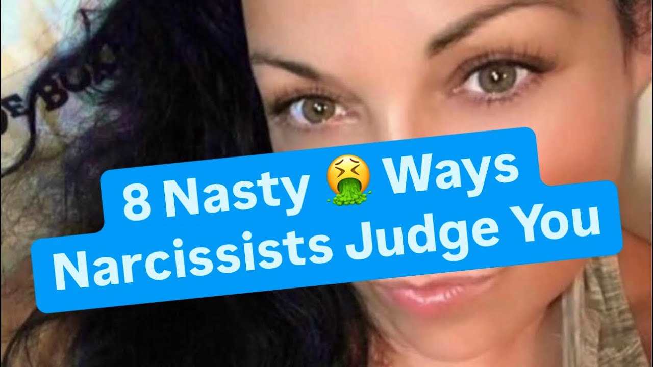 8 Nasty 🤮 Ways Narcissists Judge You | #narcissist #narcissism