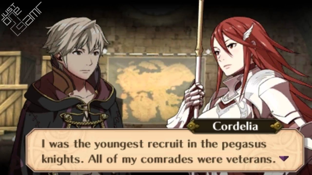 Fire Emblem Awakening - Male Avatar (My Unit) & Cordelia Support Conversations