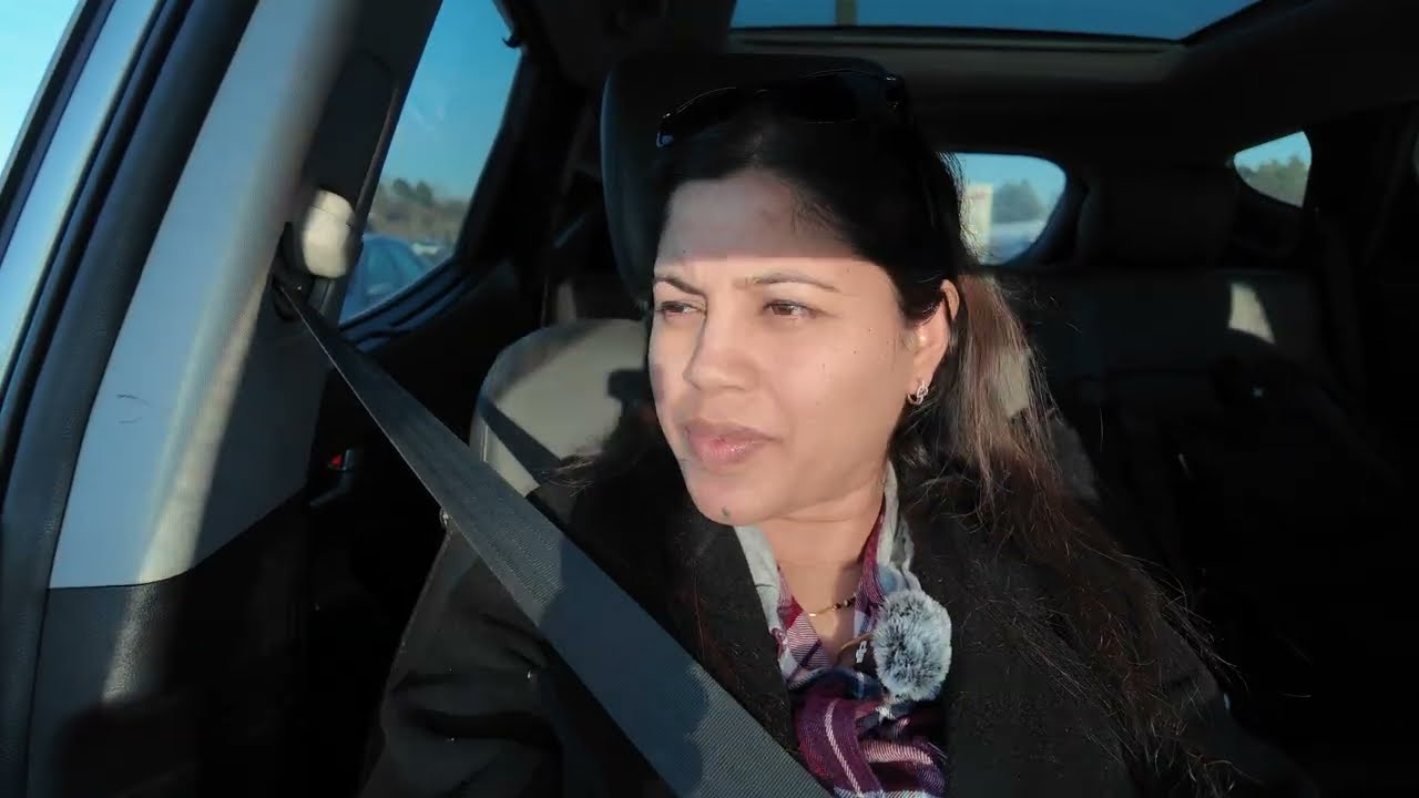 Drive to the airport #torontotovancouver #401highway #indian