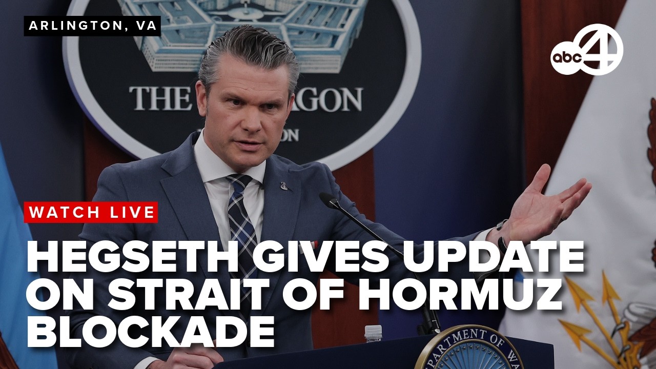 LIVE NOW: Hegseth hods press briefing at the Pentagon