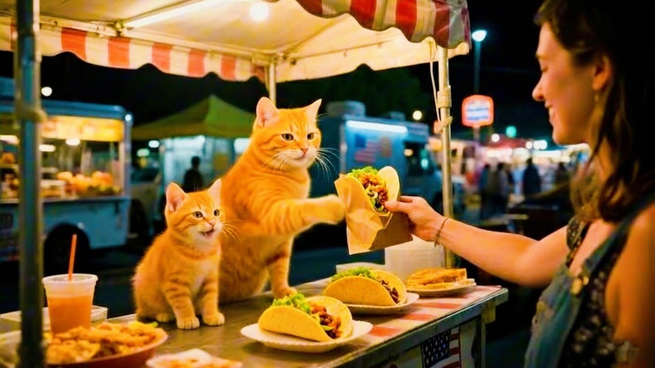 Mama Cat Starts a Meat Pie Business 🥧🐱 | Cute Cat Story
