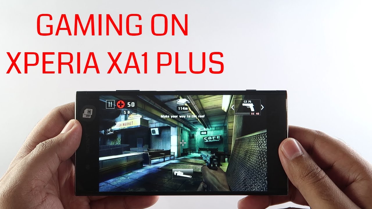 SONY XPERIA XA1 PLUS GAMING REVIEW !!!