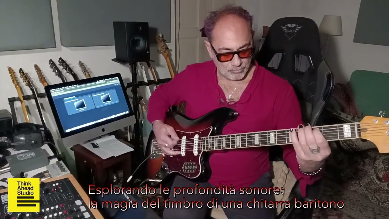 Esplorando le profondita' sonore: la magia del timbro di una chitarra baritono.