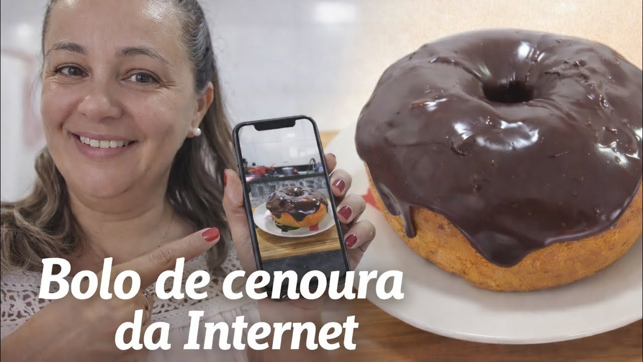 Do Print pro Prato #01 | Bolo de Cenoura 