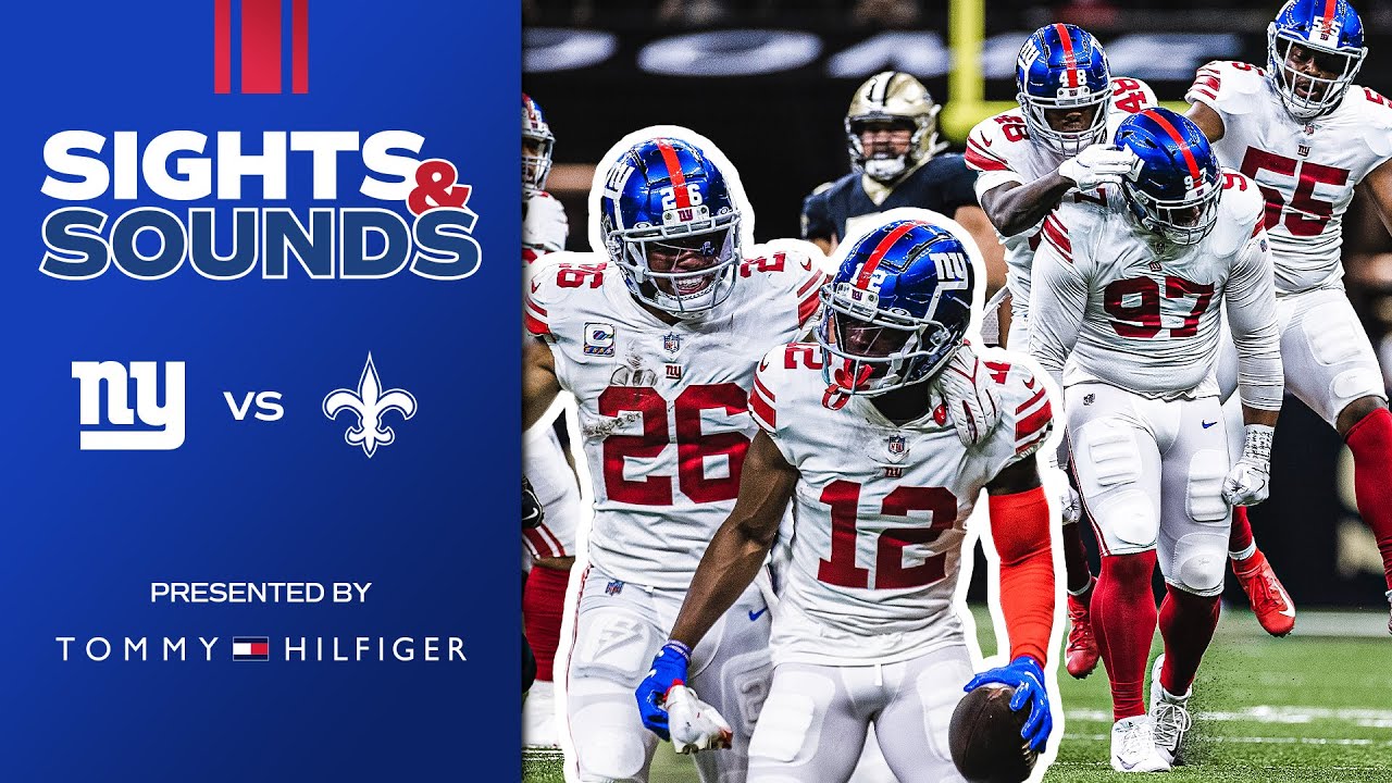 Sights & Sounds from THRILLING OT Win over Saints! | New York Giants