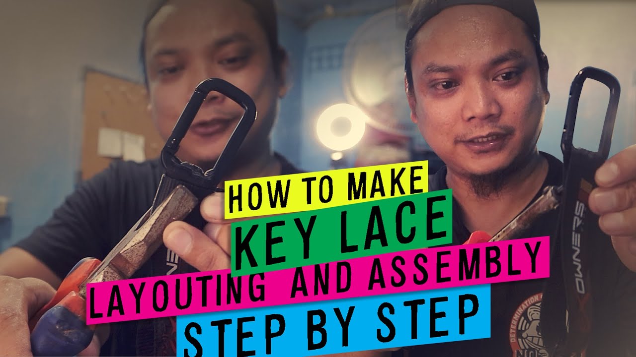 HOW TO MAKE KEY LACE (Sublimation Printing) + Layouting & Assembly | DIGITAL PRINTING BUSINESS