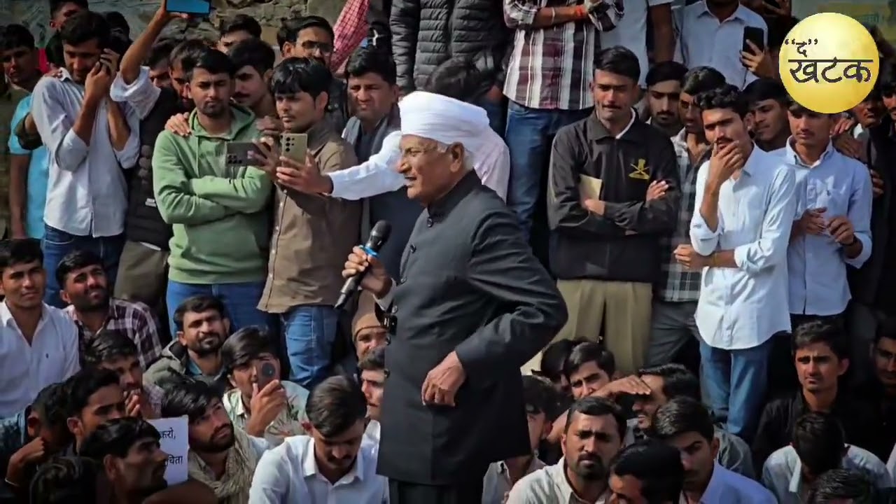 "मुख्यमंत्री  जी आपके ऊपर किसी का जोर नहीं, आप  जांच करो आपका नाम .. : पूर्व मंत्री हेमाराम चौधरी...
