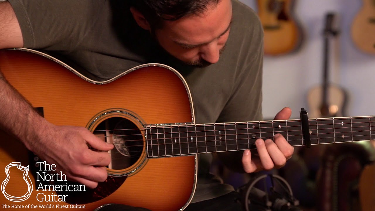 Collings OM 42 SS SB Acoustic Guitar Played By Carl Miner