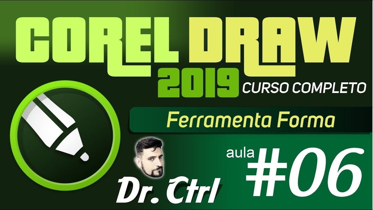 #6 | Corel Draw 2019 - Explorando Ferramenta Forma