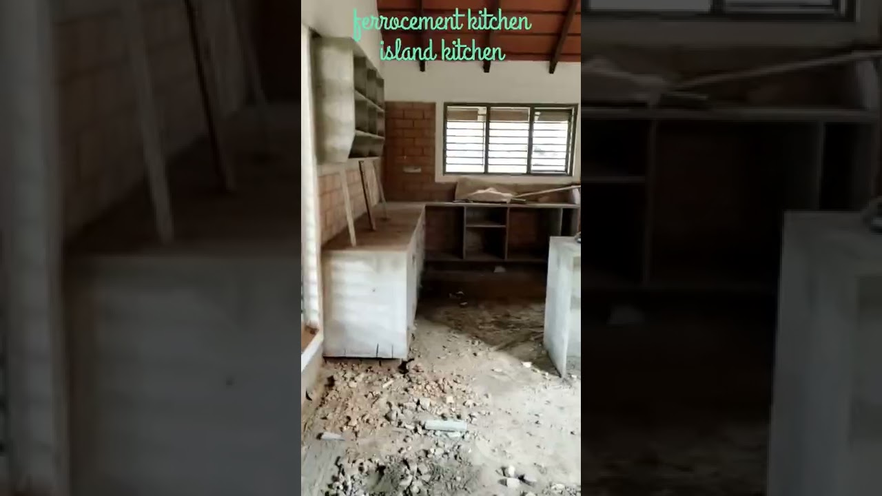 island kitchen | Ferro cement