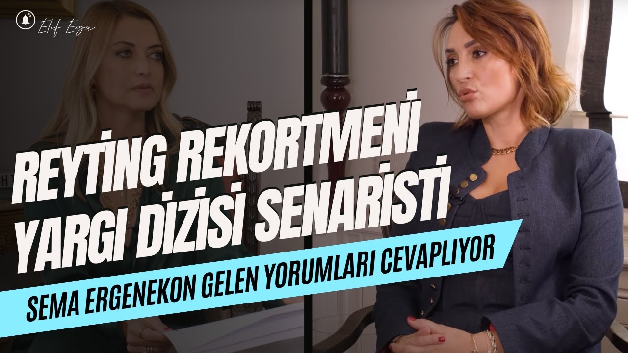 Sema Ergenekon Yargı Dizisi Fanlarının Youtube Yorumlarına Cevap Verdi!