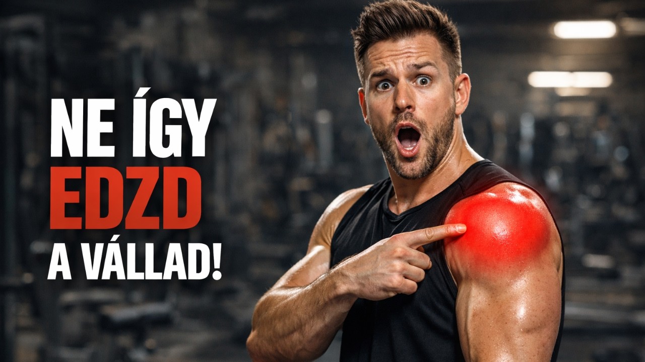 HA EZT CSINÁLOD, TÖNKRETESZED A VÁLLAD! ⚠️ Shoulder Killer Mistake