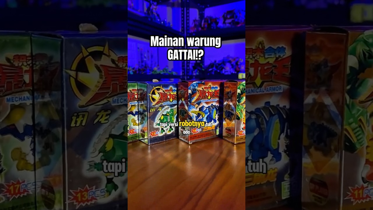 Review Mainan Warung DINO yang bisa gattai!!? Part.1