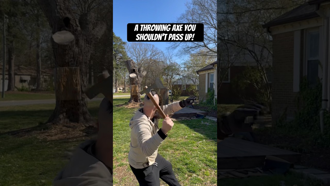 Don&rsquo;t overlook this throwing axe! #axethrowing #axe #skills #tools #vikings #outdoors #tips #review