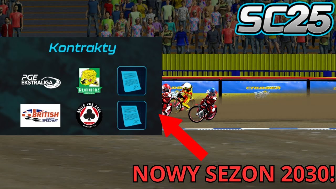 Zaczynamy nowy sezon 2030! Speedway Challenge 25 Kariera Zawodnika Krystian Nowak #37