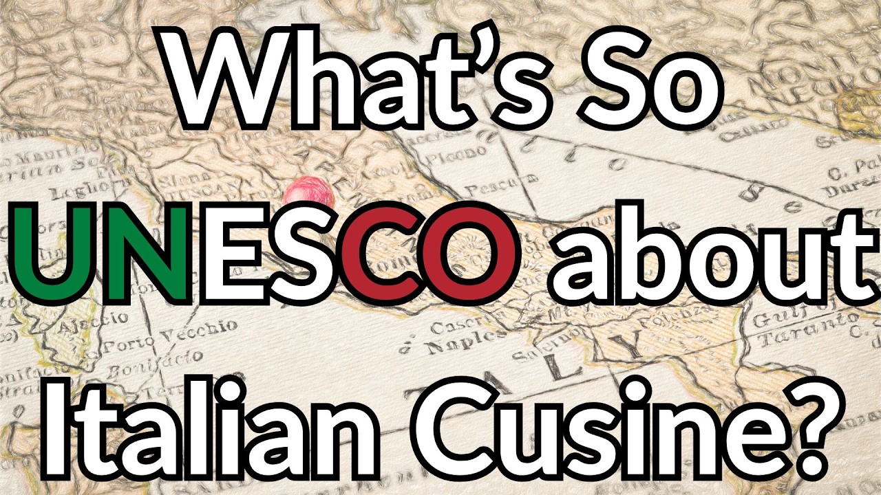 The 3 Pillars of REAL ITALIAN UNESCO Food