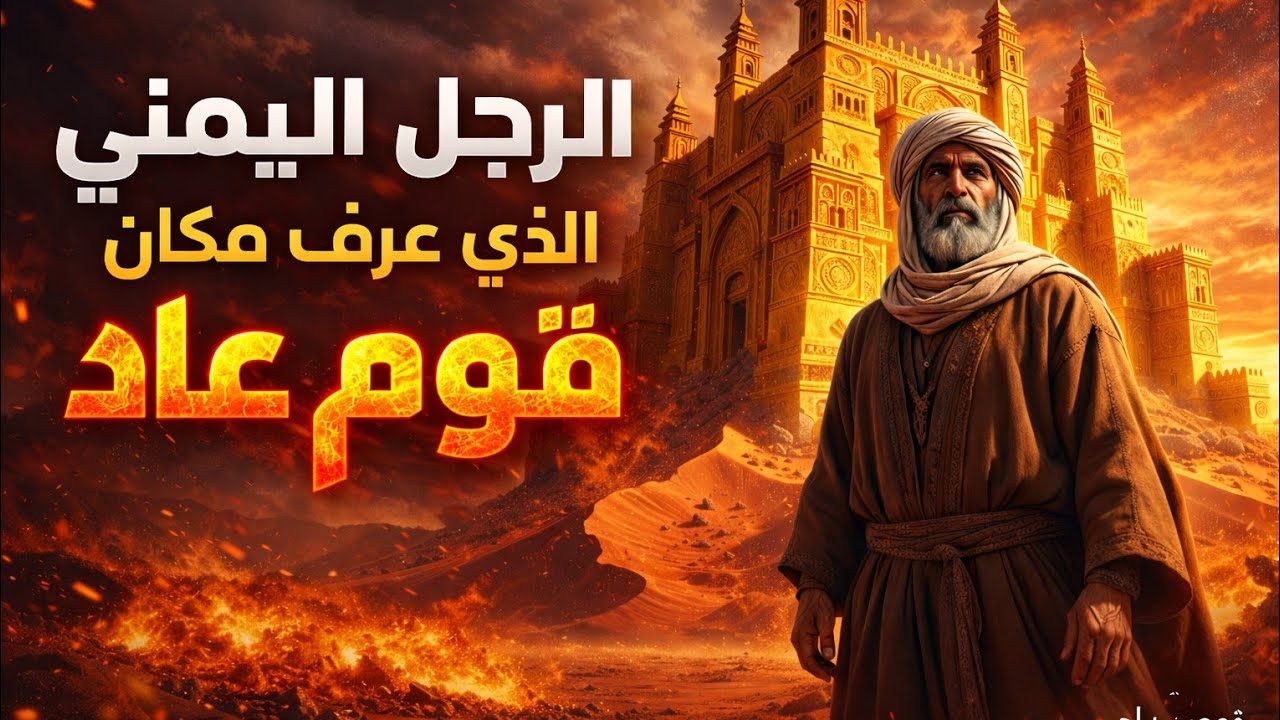 من هو الرجل اليمني الذي اكتشف مكان قوم عاد ؟ارم ذات العماد.مدينة الذهب