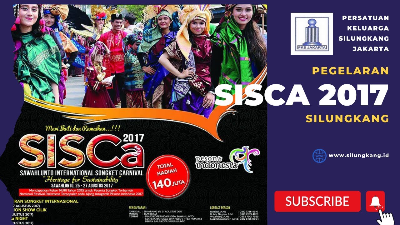 Sawahlunto International Songket Carnival (SISCa) 2017