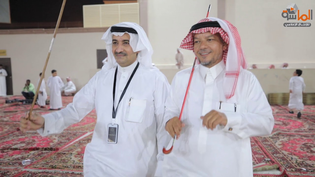 العرضة في حفل ال حبيبة من اولاد سعدي بمناسبة تنصيب المعرف علي بن سعيد المقرى