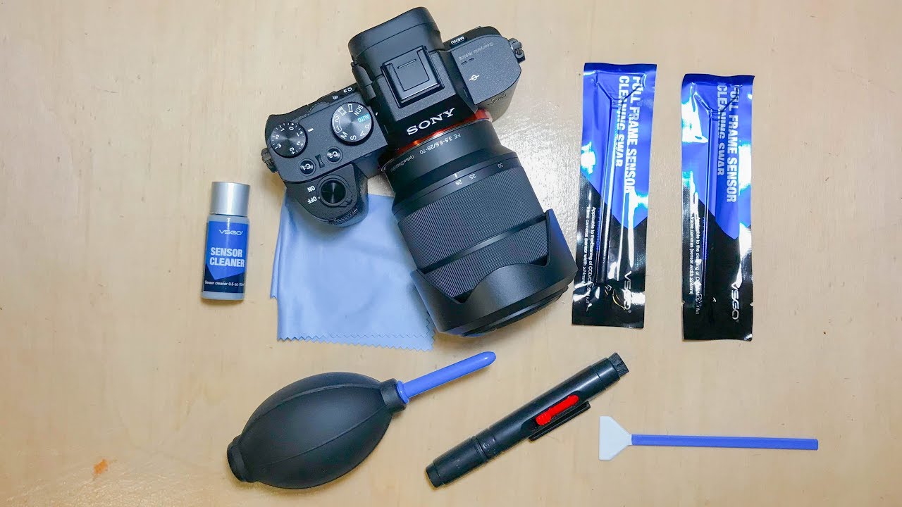 PULIZIA SENSORE E OBIETTIVO REFLEX MIRRLORLESS | tutorial