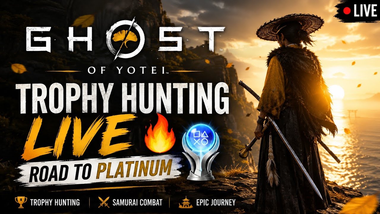 Platinum Player Replays Ghost of Yotei NG+ | Chill Live #2