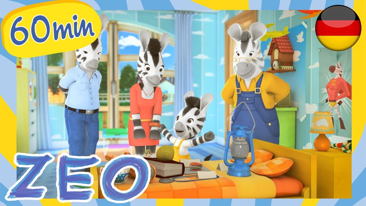 Zeo Staffeln 3 🦓 NEUE EPISODEN 🏖️ Kompilation auf Deutsch 🏖️ Zeo das Zebra