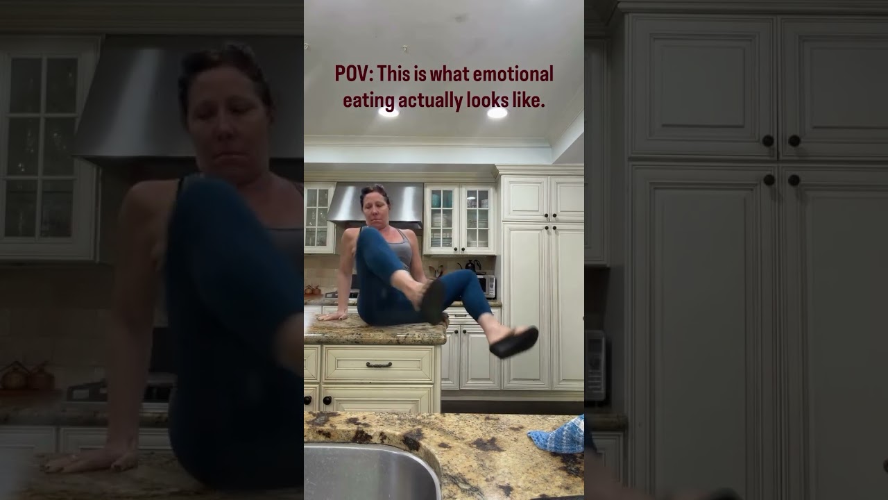 I was a health coach on TV. And I was eating my feelings every night.