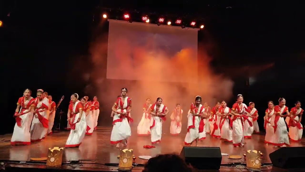 Cultural Dances || Rajasthani Bangali Gujrati Giddha || at Aksips 41 Annual Function 2024