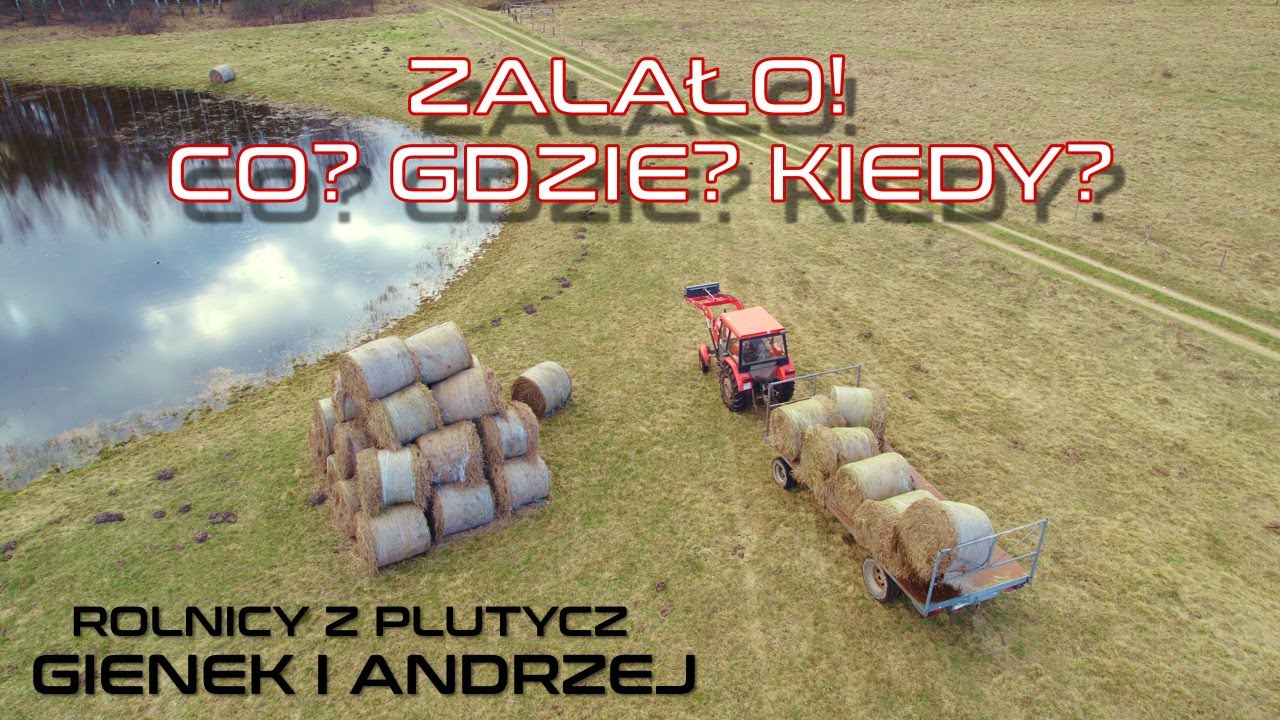 Zalało !!! ale Andrzej to przewidział Co się stało w Plutyczach u Rolników z Podlasia