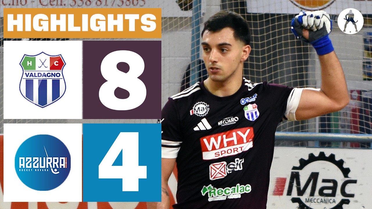 Valdagno vs Novara (8-4) | HIGHLIGHTS SERIE A