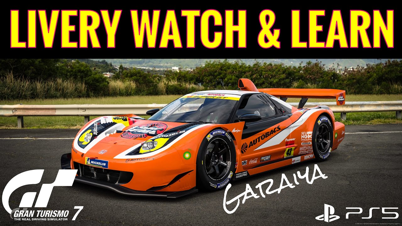 Gran Turismo 7 - Livery Watch & Learn