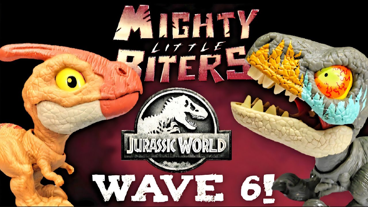 Возрождение Раптора! Обзор 6-й волны фигурок Jurassic World Mighty Little Biters от Mattel!!!