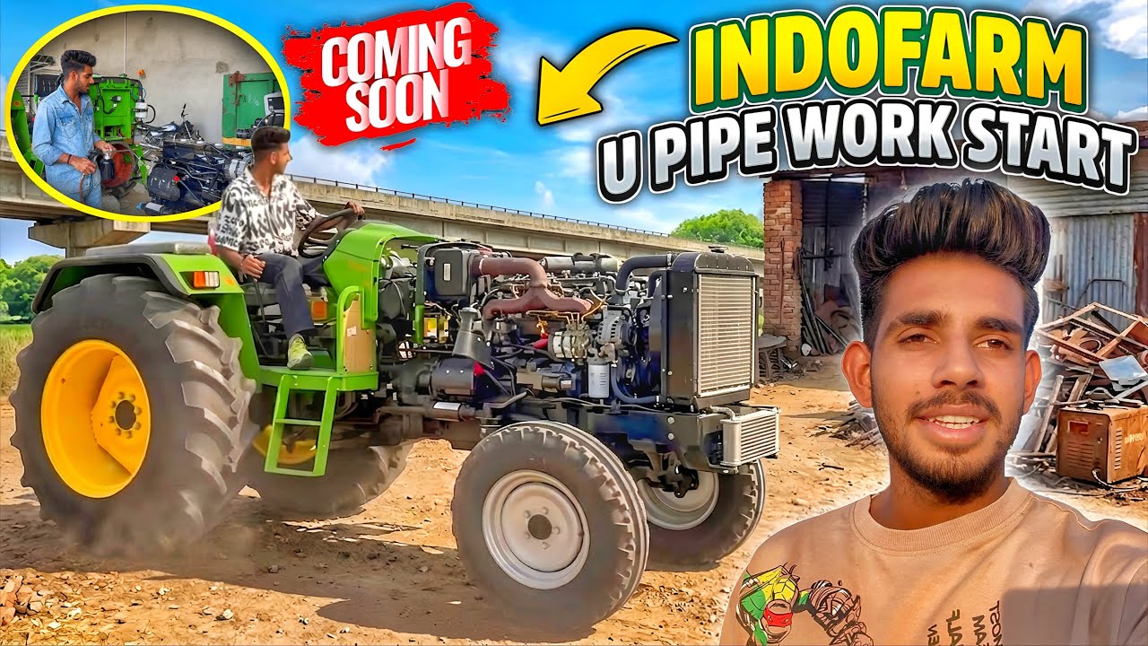 🦬आज़ अपने tractor का 50% काम Complete हों गया || full ready coming soon 