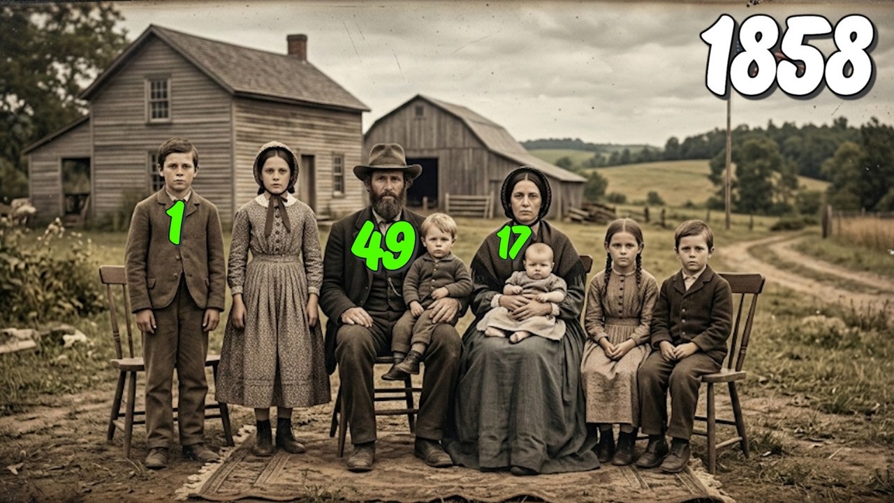 A TIMELINE of an American Family in the 1860s...