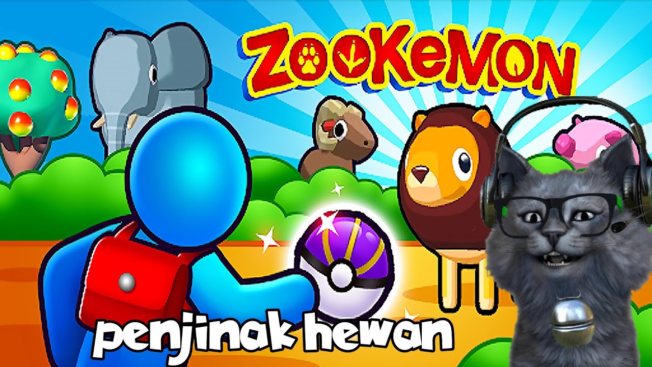 AKU MENJADI PENJINAK HEWAN MIRIP POKEMON - Zookemon