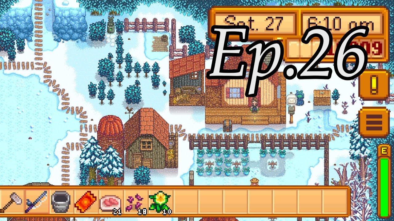 “The Winter Festival; George’s Dilemma” Stardew Valley: Wilcoms Farm S1 Ep.26